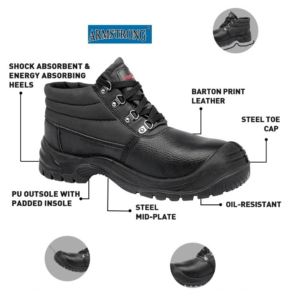 Supplier of Armstrong High Ankle Protective Footwear SBP Standard in UAE