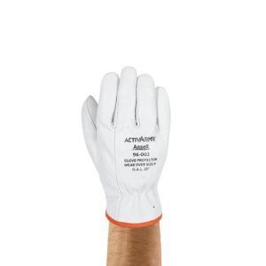 Supplier of Ansell ActivArmr 96-002 Low-Voltage Leather Protector Gloves in UAE