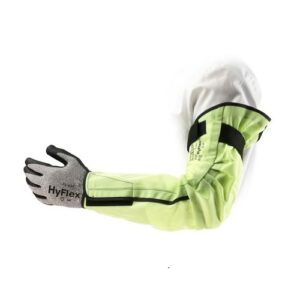 Supplier of Ansell HyFlex 11-202 Cut-Resistant Hi-Vis Sleeve in UAE