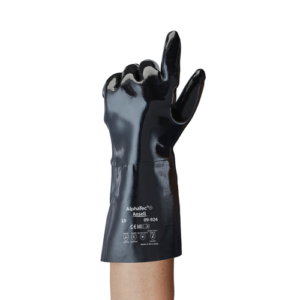 Supplier of Ansell AlphaTec 09-924 Neoprene Chemical Resistant Gloves in UAE